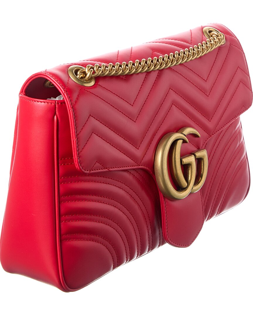 Gucci Gucci Marmont Medium Leather Shoulder Bag