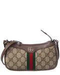Gucci Ophidia Mini Gucci Supreme Canvas & Leather Shoulder Bag