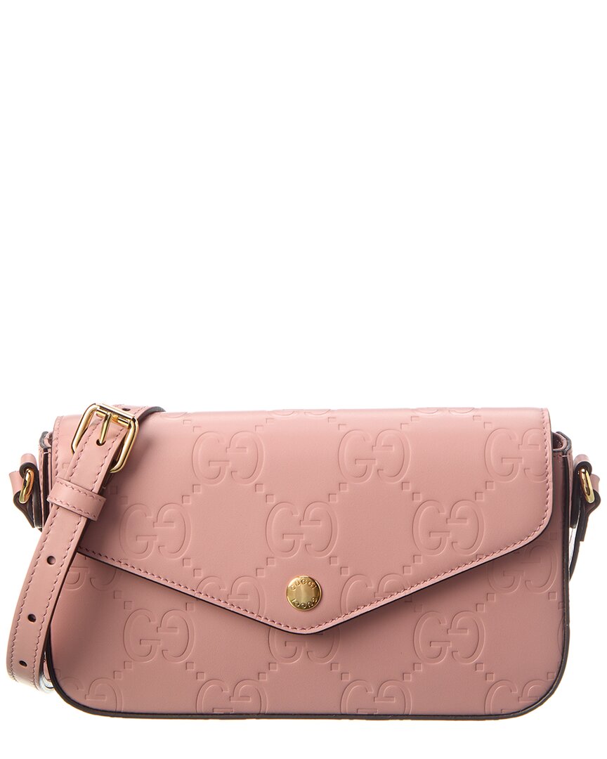 Gucci Gucci Super Mini Leather Shoulder Bag