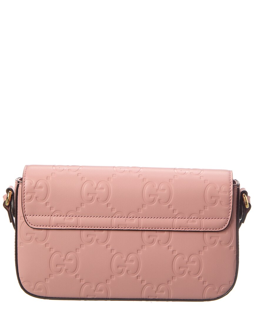 Gucci Gucci Super Mini Leather Shoulder Bag