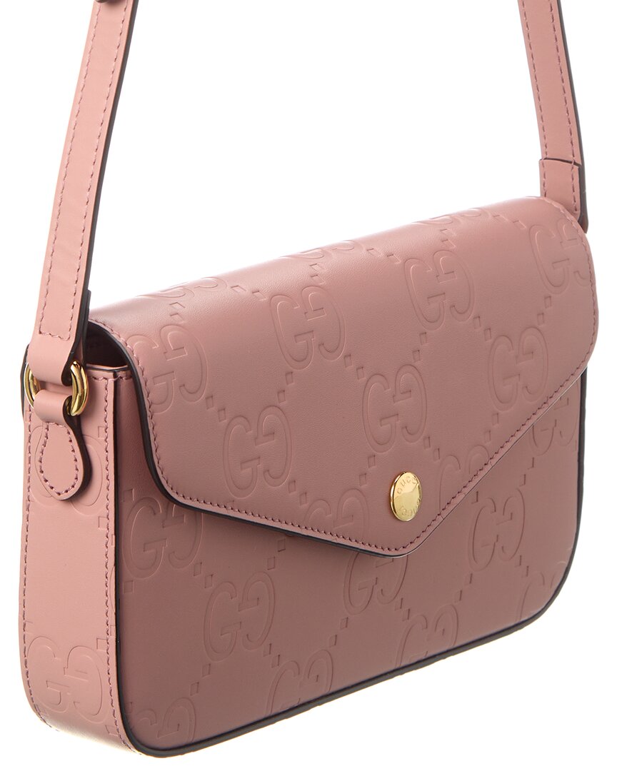 Gucci Gucci Super Mini Leather Shoulder Bag