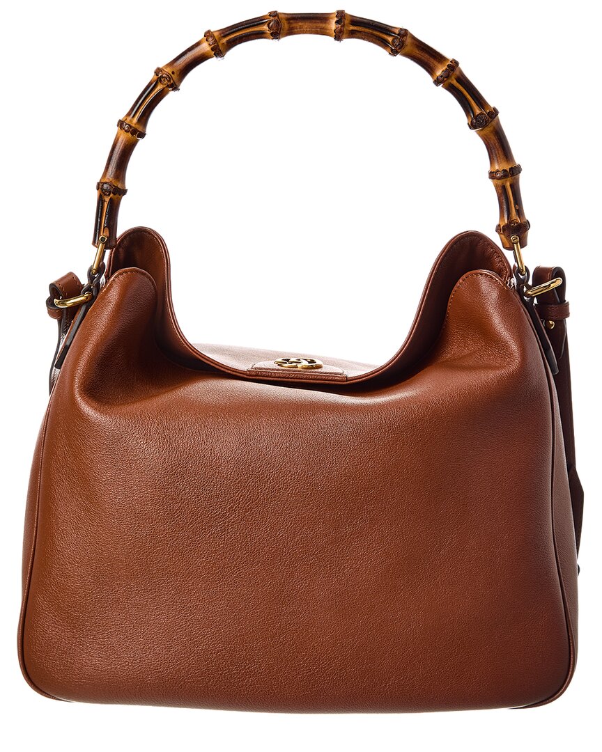 Gucci Diana Large Leather Shoulder Bag