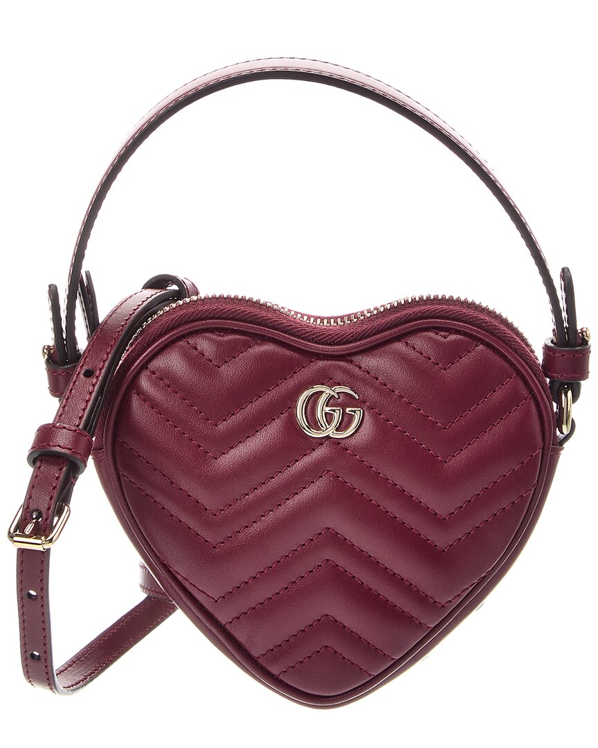 Gucci Gucci Marmont Mini Leather Clutch