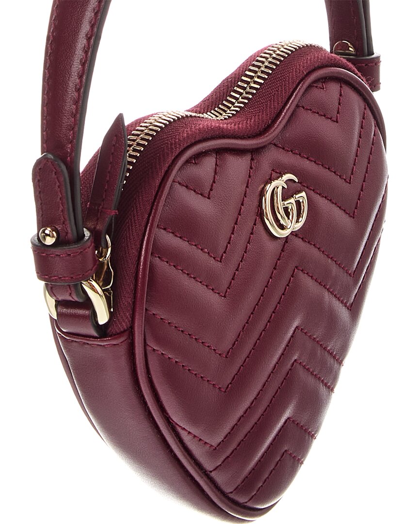 Gucci Gucci Marmont Mini Leather Clutch
