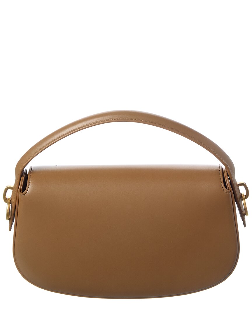 Saint Laurent Voltaire Box Leather Shoulder Bag