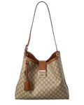 Gucci Padlock Large Gucci Supreme Canvas & Leathe Tote