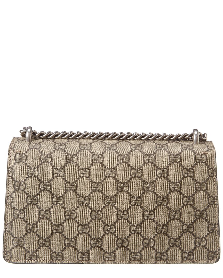 Gucci Dionysus Small Gucci Supreme Canvas & Suede Shoulder Bag