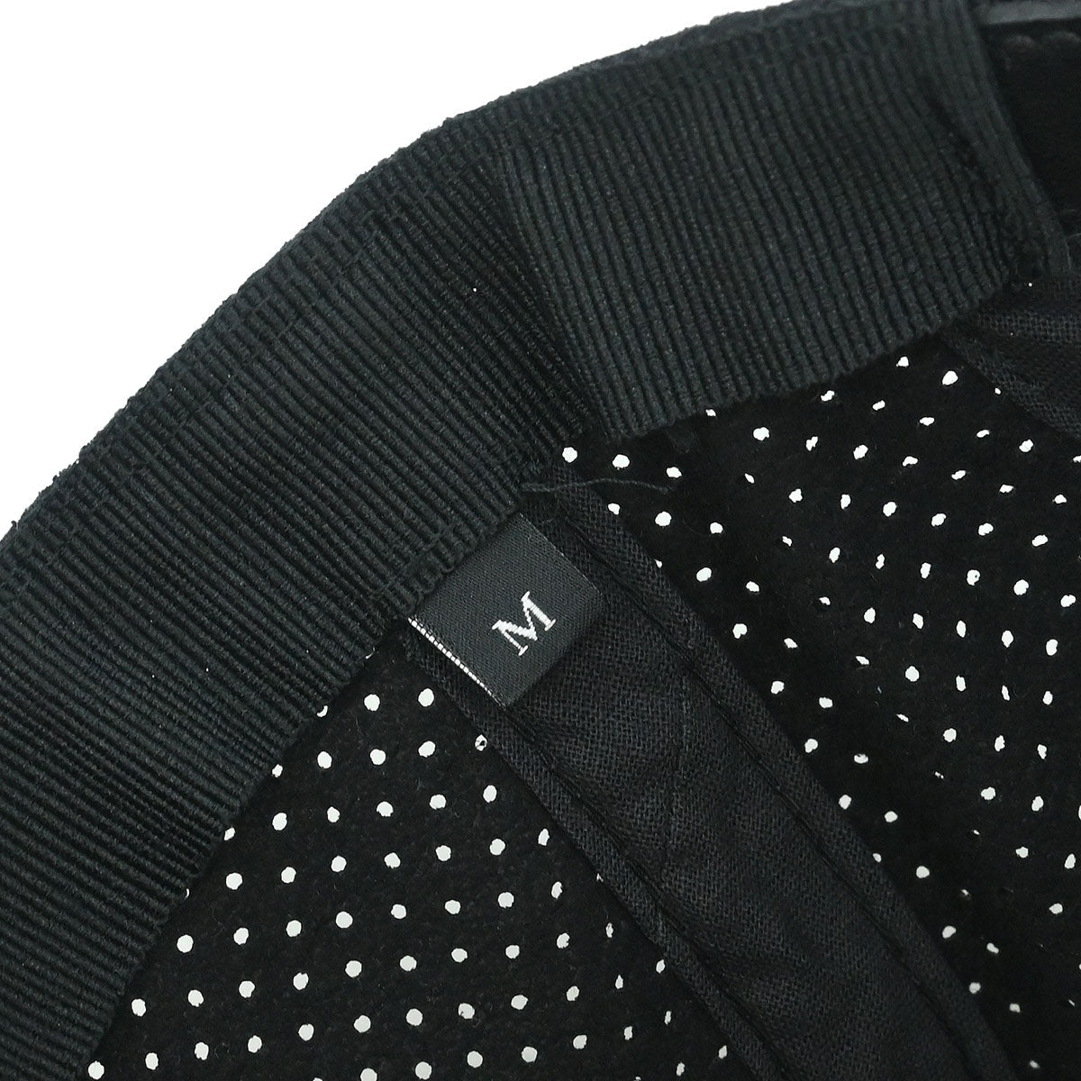 Chanel Cap Hat Black #M Small Good