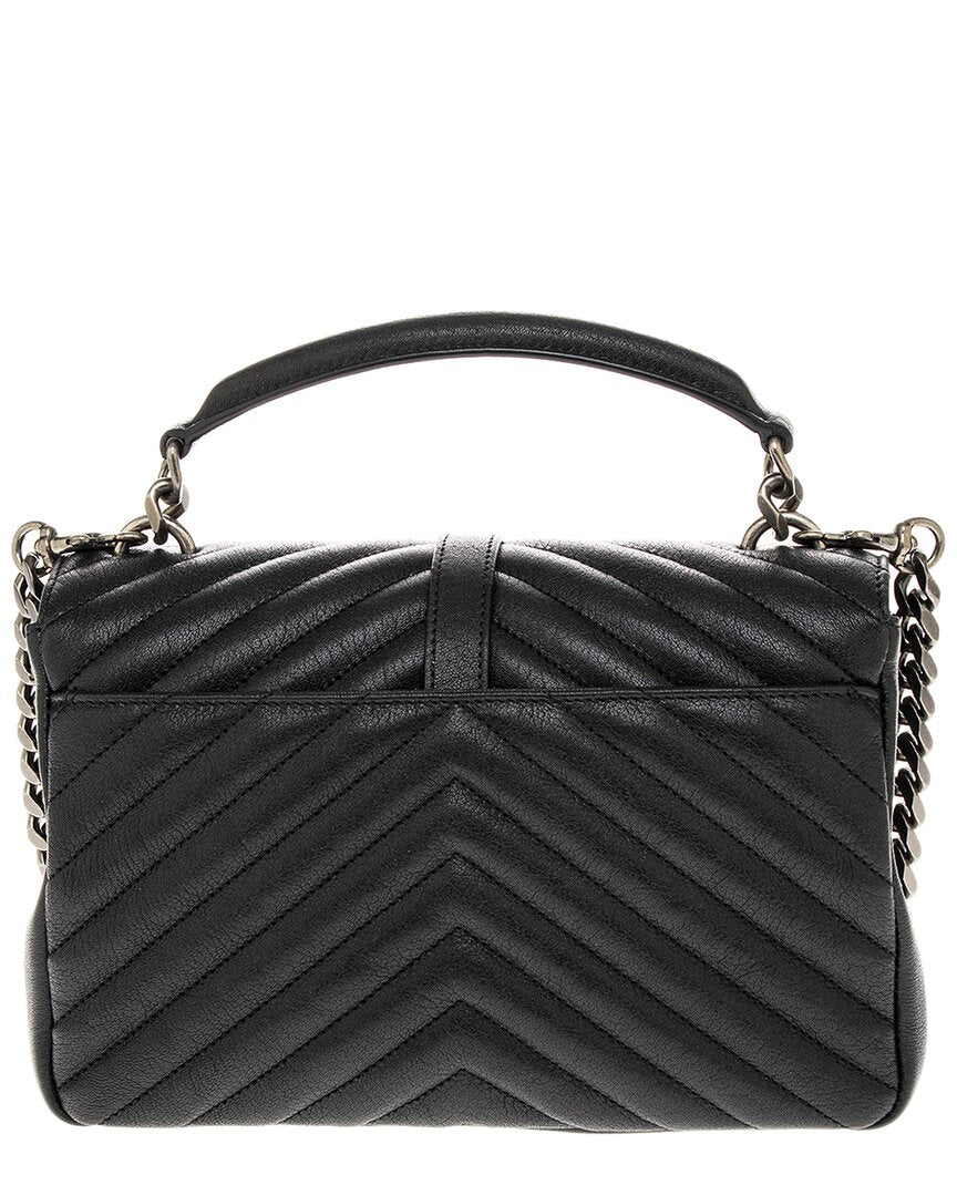 Saint Laurent College Medium Leather Shoulder Bag