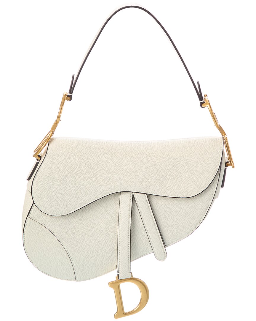 Dior Cd Signature Leather Saddle Bag