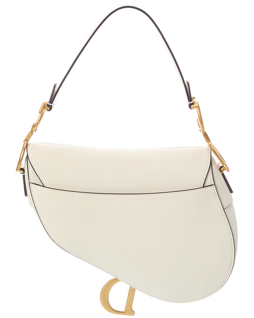 Dior Cd Signature Leather Saddle Bag
