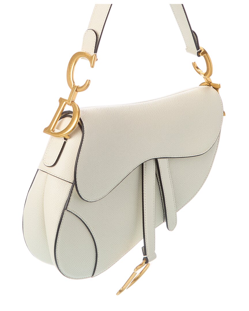 Dior Cd Signature Leather Saddle Bag