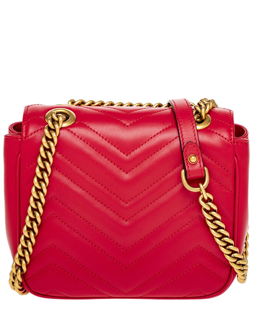 Gucci Gucci Marmont Mini Matelasse Leather Shoulder Bag