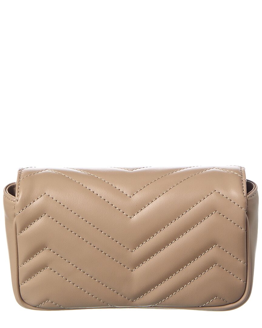 Gucci Gucci Marmont Super Mini Leather Shoulder Bag
