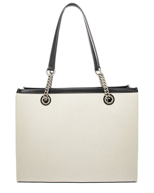 Balenciaga Duty Free Medium Leather & Canvas Tote