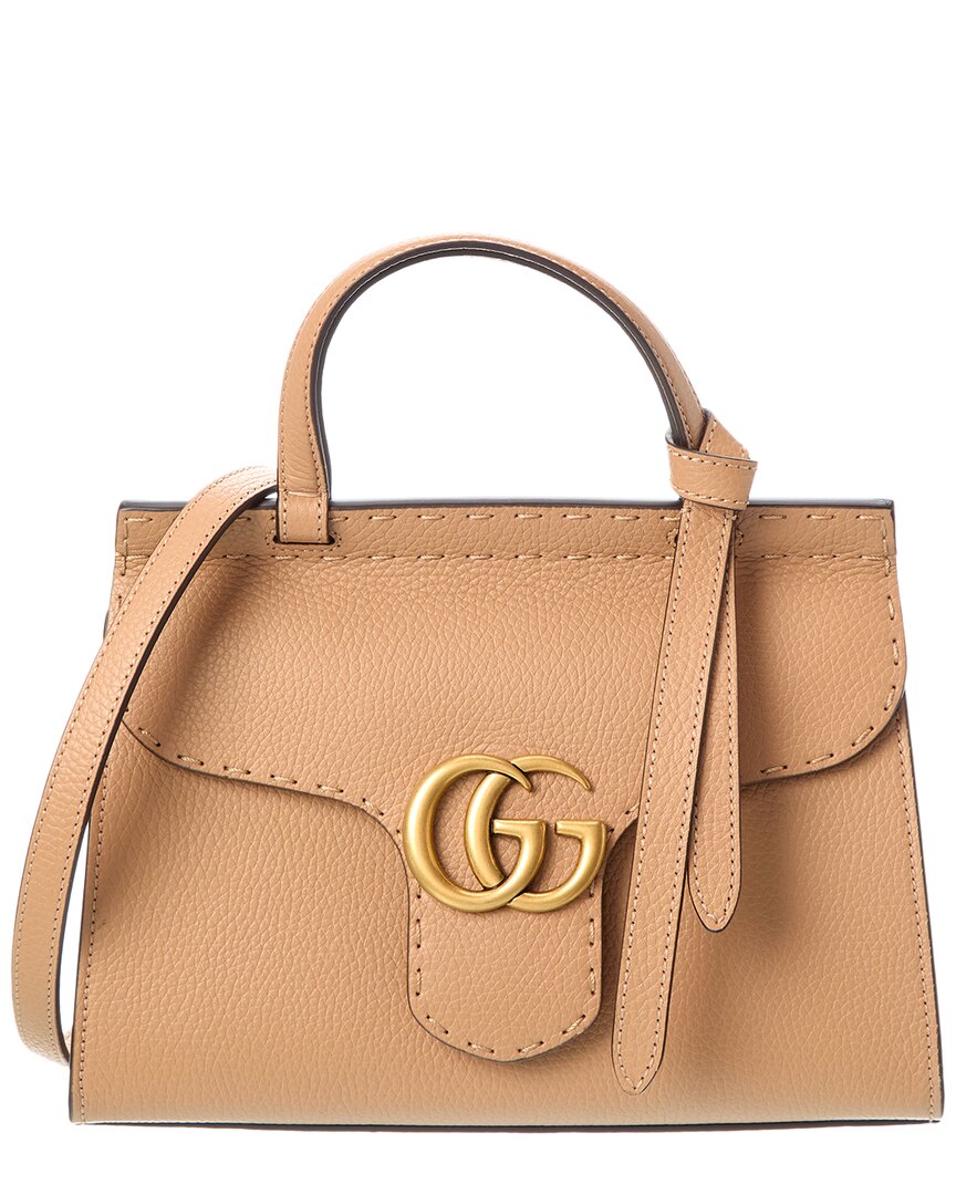 Gucci Gucci Marmont Leather Satchel