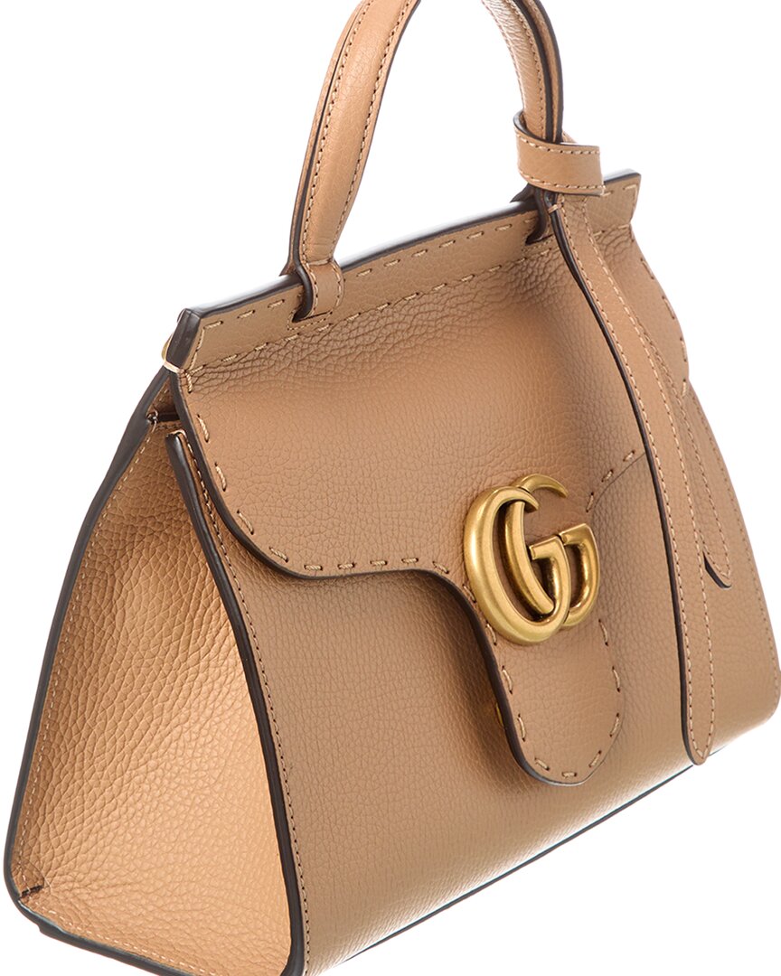 Gucci Gucci Marmont Leather Satchel