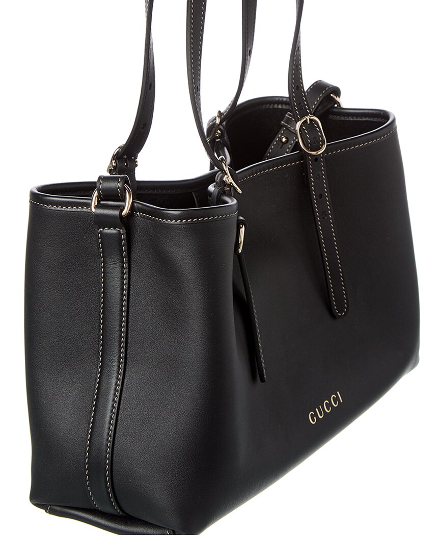 Gucci Gucci Emblem Small Leather Tote