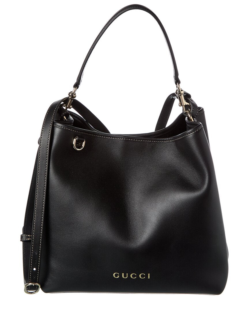 Gucci Gucci Emblem Small Leather Tote