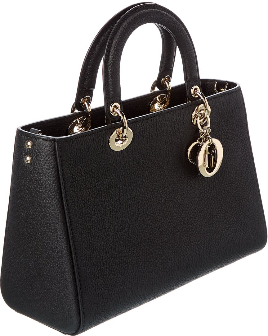 Dior Lady D-Sire Medium Leather Tote