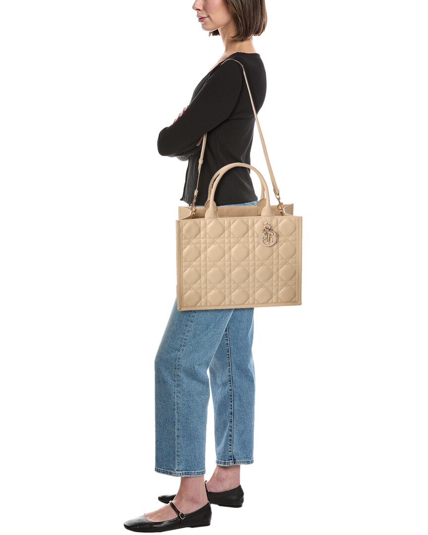 Dior Book Medium Leather Tote