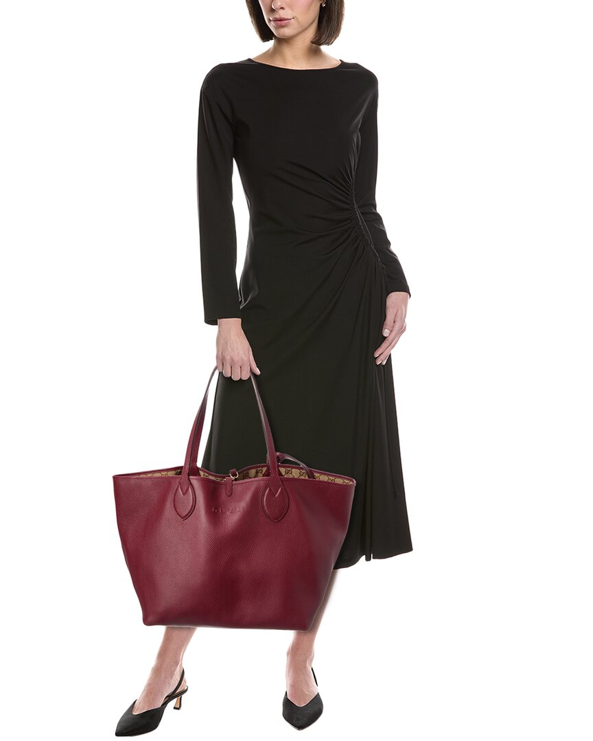 Gucci Totissima Large Reversible Leather & Gucci Canvas Tote