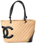 Chanel Black Quilted  Leather Large Cambon Tote ( 1"1 Rep)
