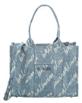 Balenciaga Hardware Small Denim Tote