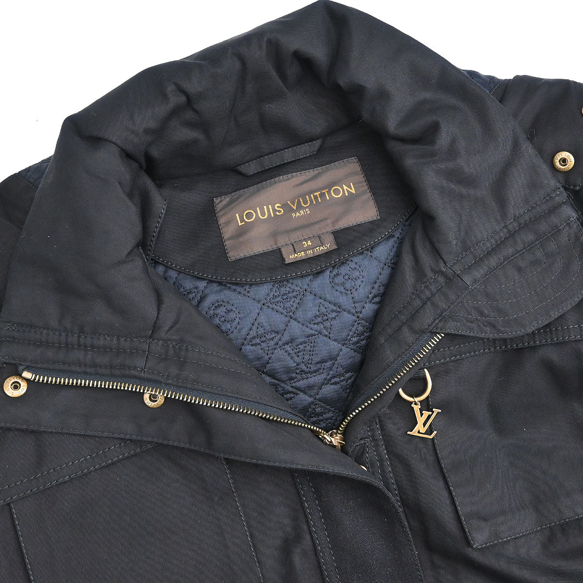 Louis Vuitton 2008 Zip Up Jacket Black #34