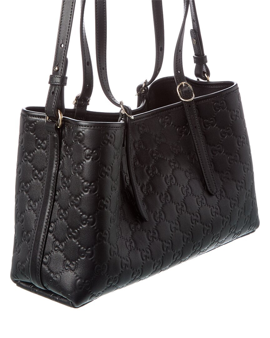 Gucci Gucci Emblem Medium Leather Tote