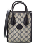 Gucci Mini Gucci Supreme Canvas & Leather Tote