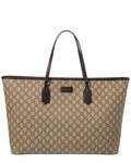 Gucci Gucci Supreme Canvas & Leather Tote