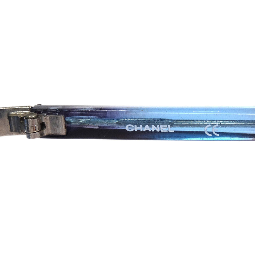 Chanel Sunglasses Eyewear Blue Small Good