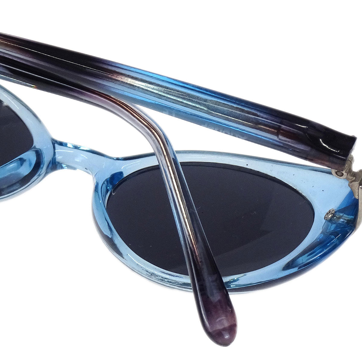Chanel Sunglasses Eyewear Blue Small Good