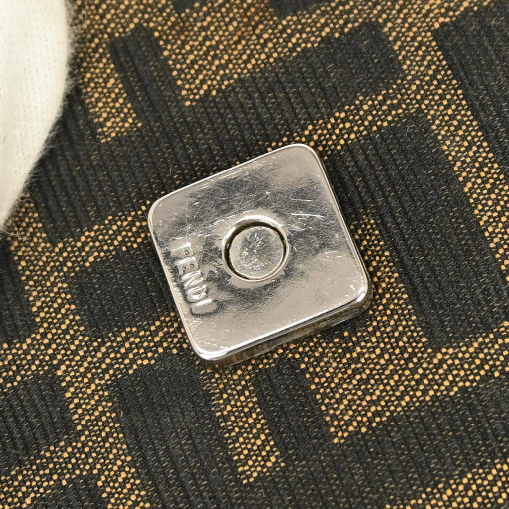 Fendi Brown Zucca Baguette Handbag