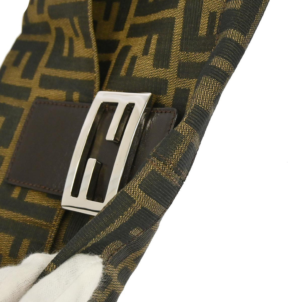 Fendi Brown Zucca Baguette Handbag