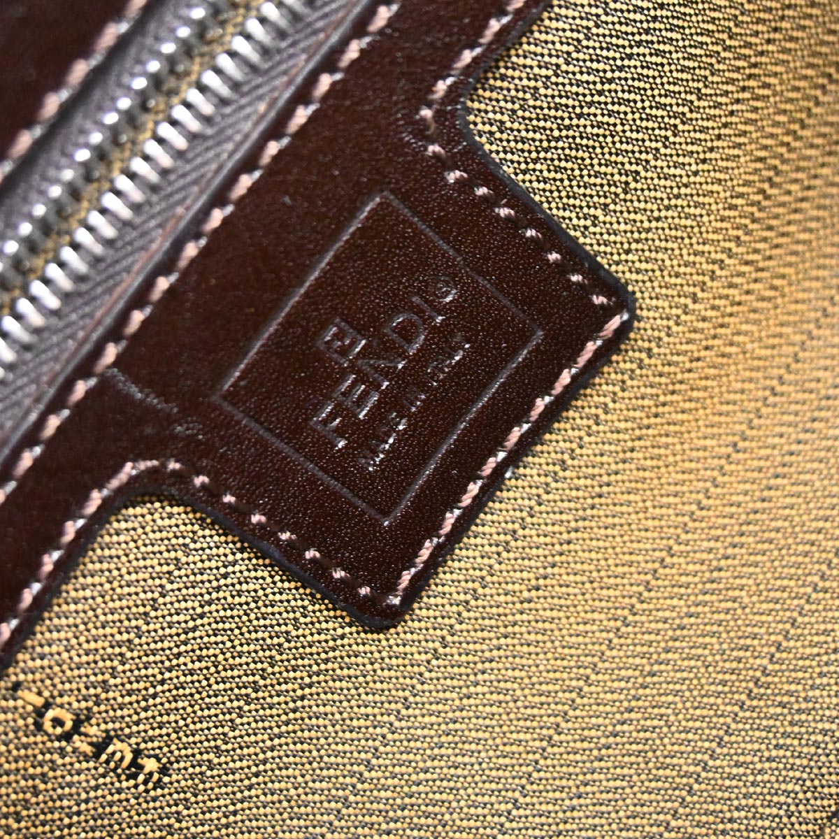 Fendi Brown Zucca Baguette Handbag