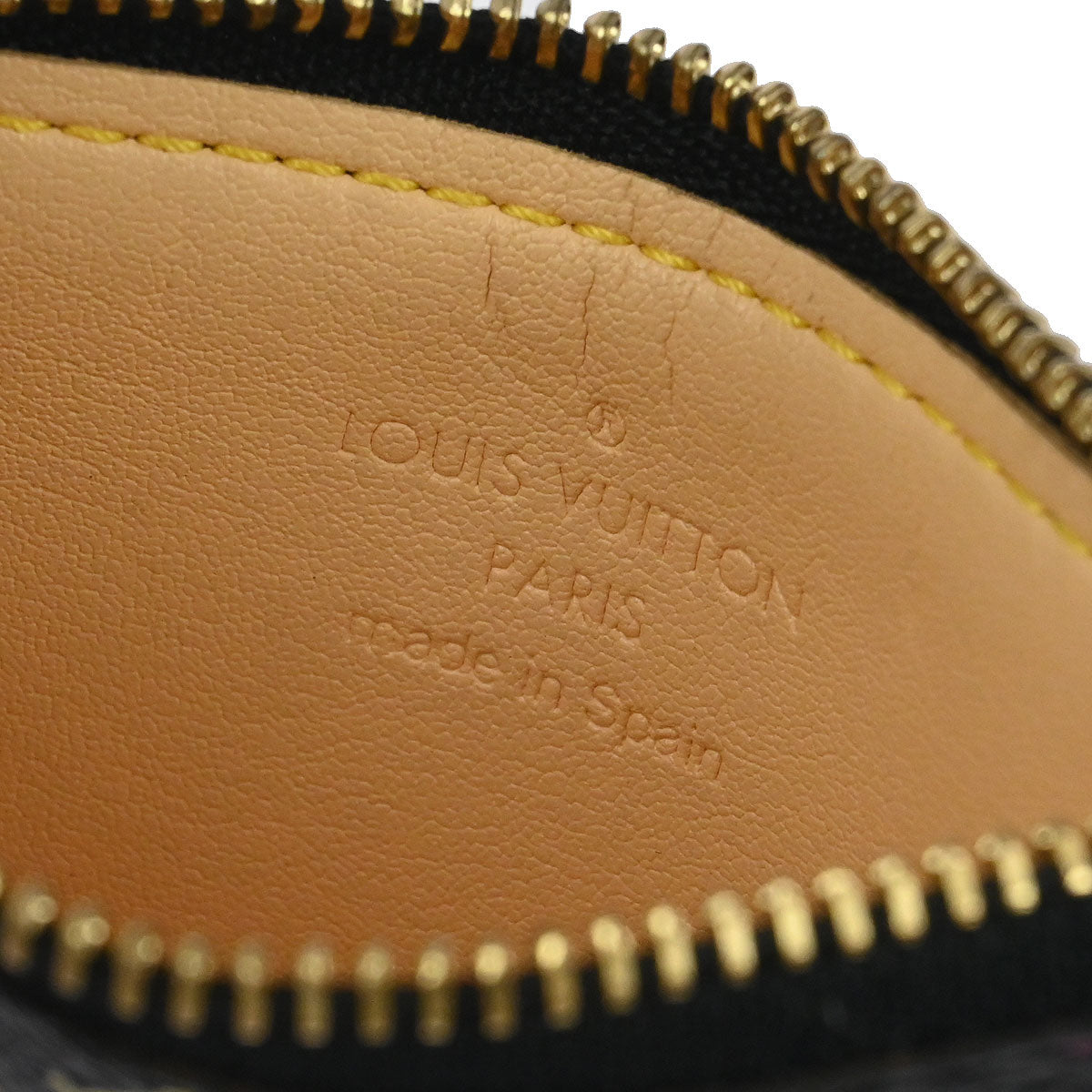 Louis Vuitton 2004 Multicolor Pochette Cles Coin Case Wallet M92654