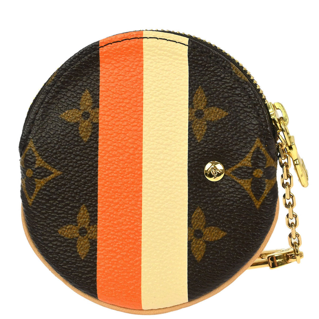 Louis Vuitton 2006 Monogram Groom Porte Monnaie Rond Coin Wallet M60037
