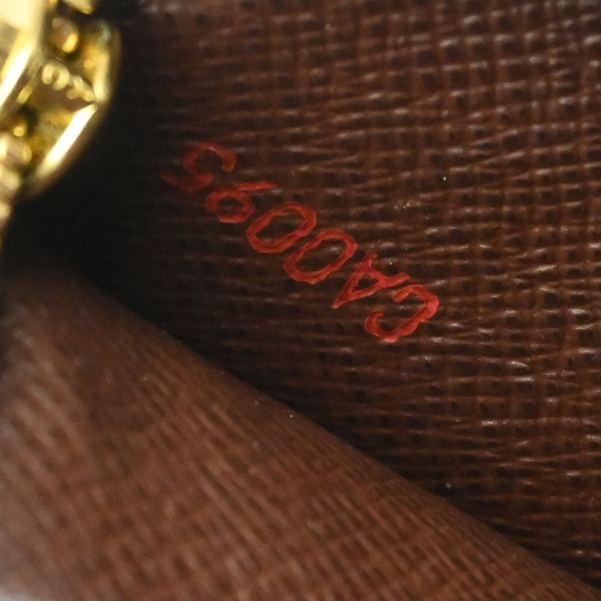 Louis Vuitton 2005 Damier Porte Monnaie Credit Wallet N61724