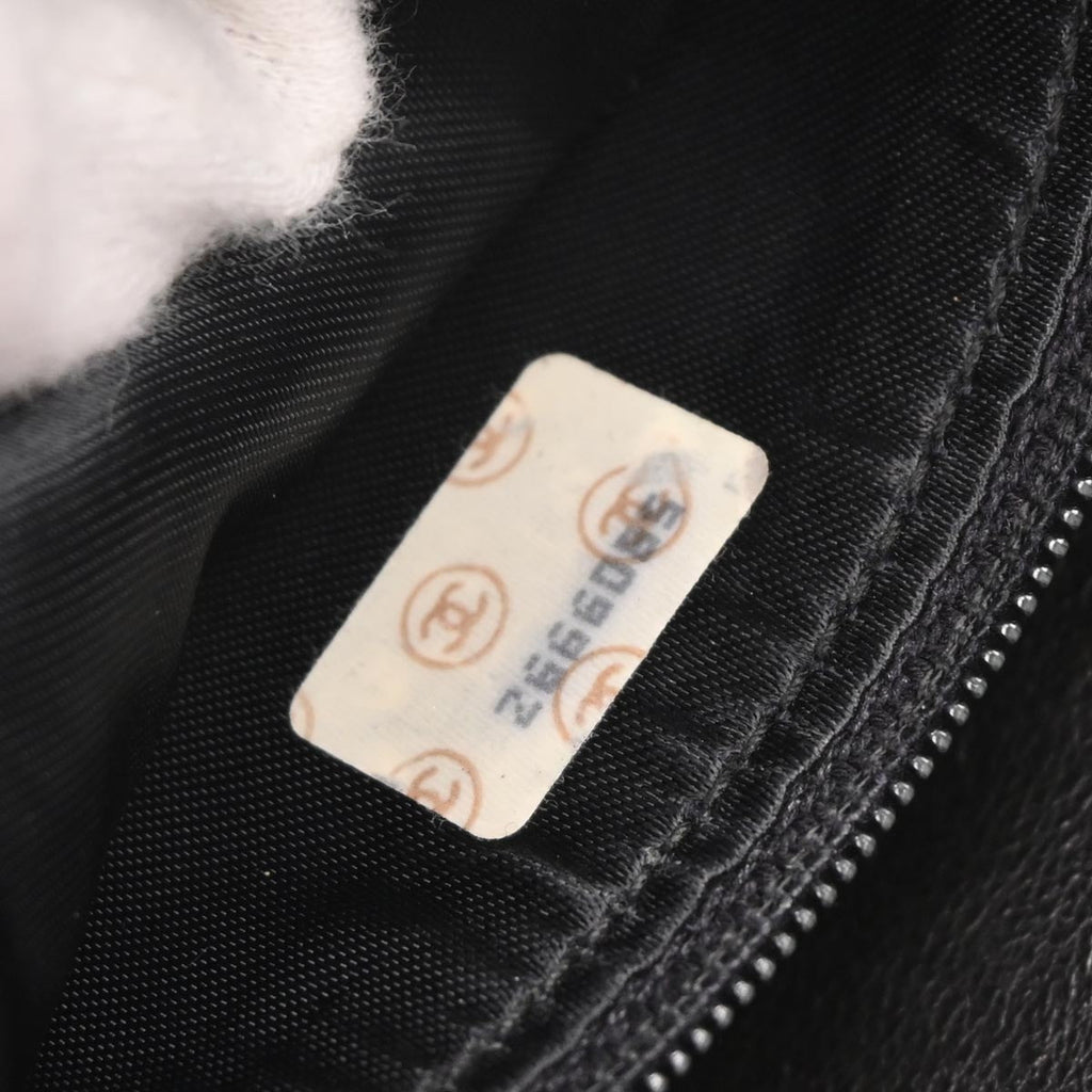 Chanel 1991-1994 Black Lambskin Camera Bag