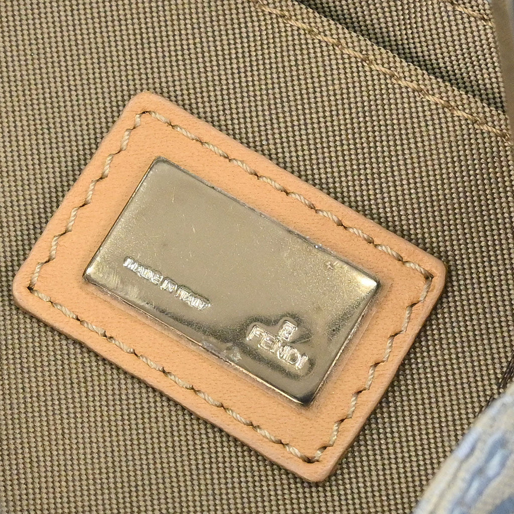 Fendi Light Blue Zucchino Handbag