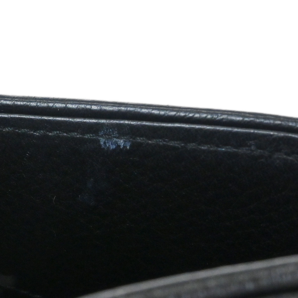 Christian Dior 2004 Black Leather Handbag