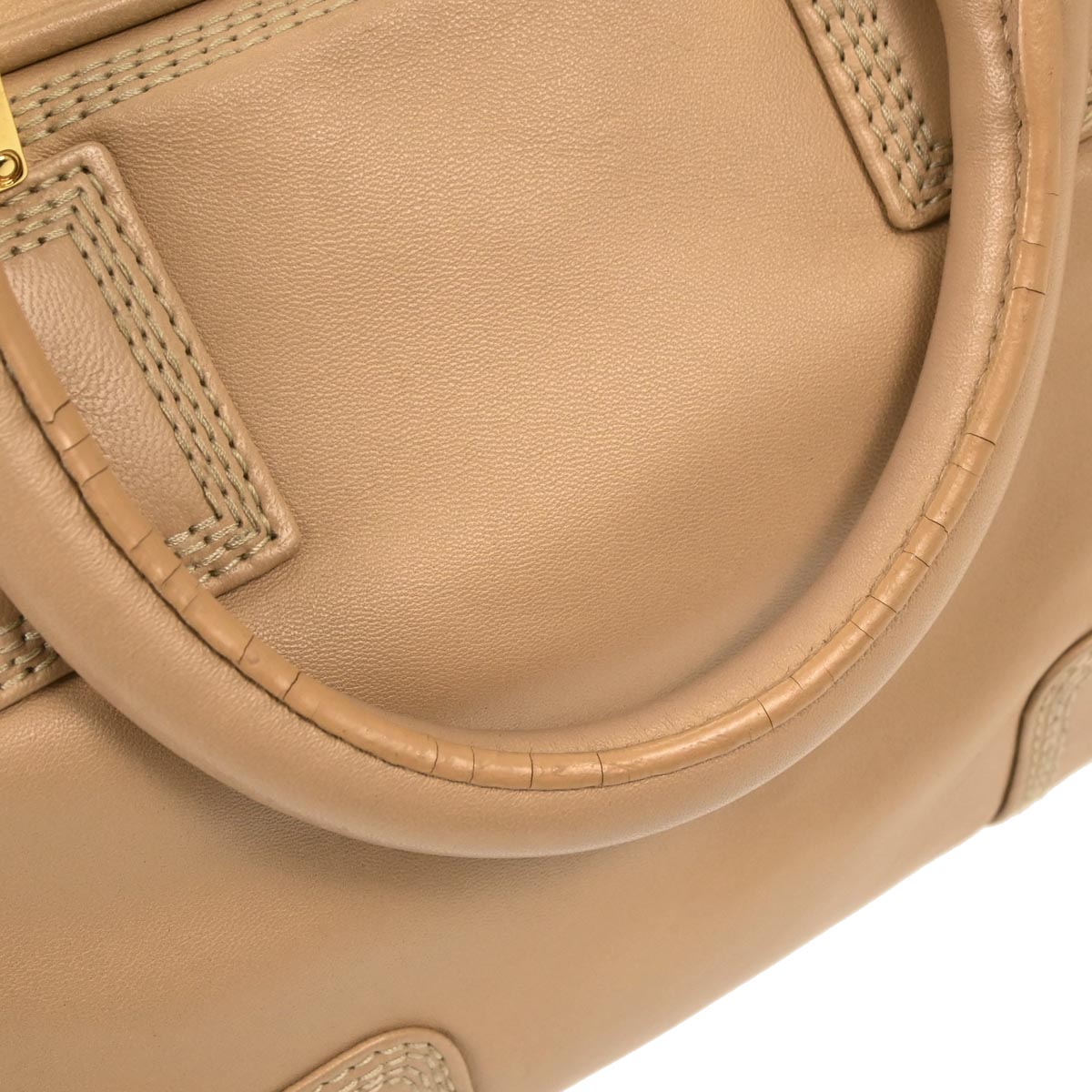 Loewe Beige Nappa Leather Amazona 28 Handbag