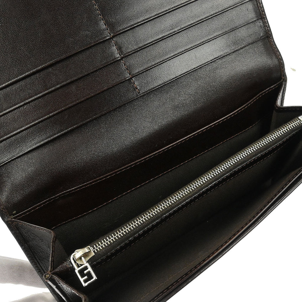 Fendi Brown Zucca Wallet