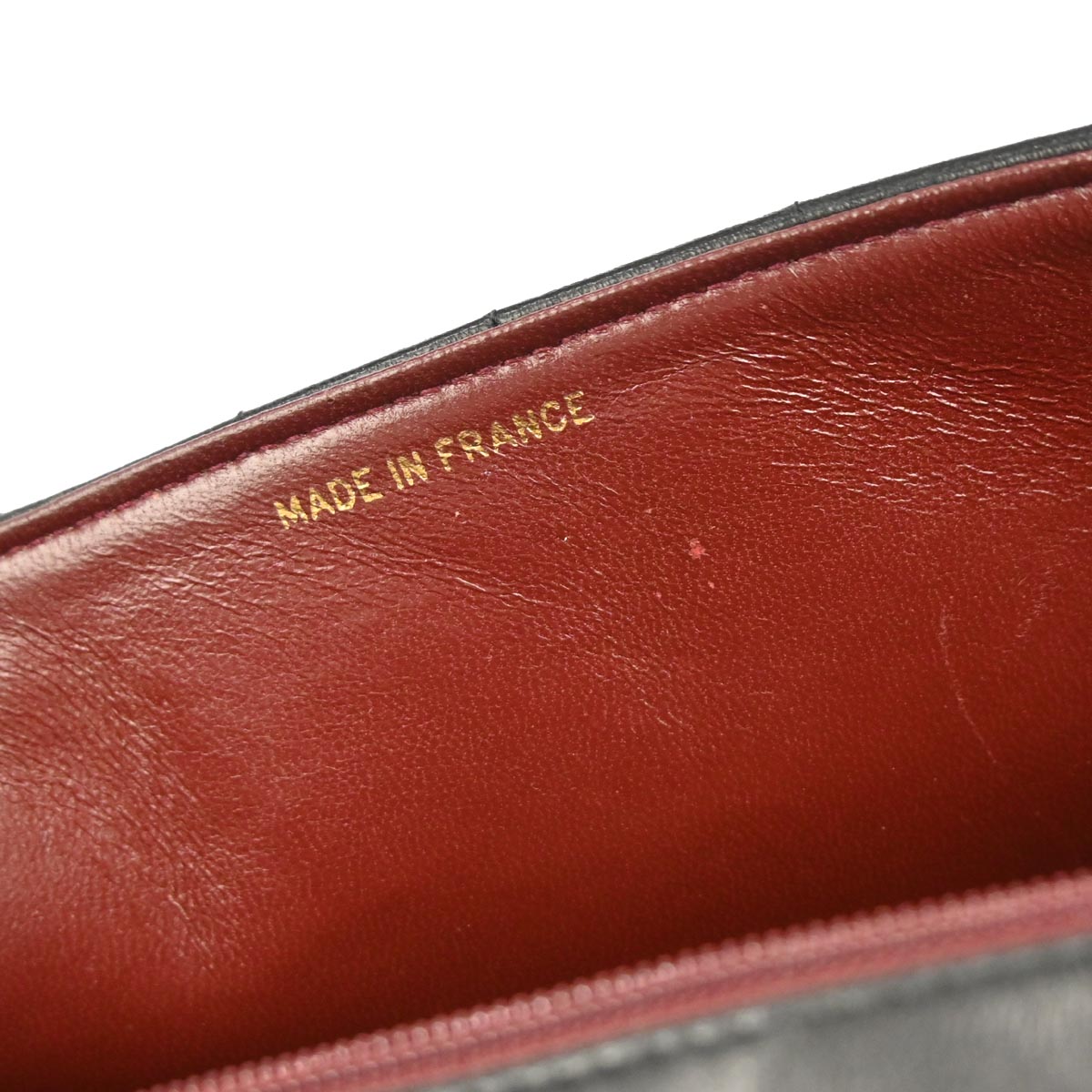 Chanel 1994-1996 Black Lambskin Mademoiselle Single Flap Shoulder Bag