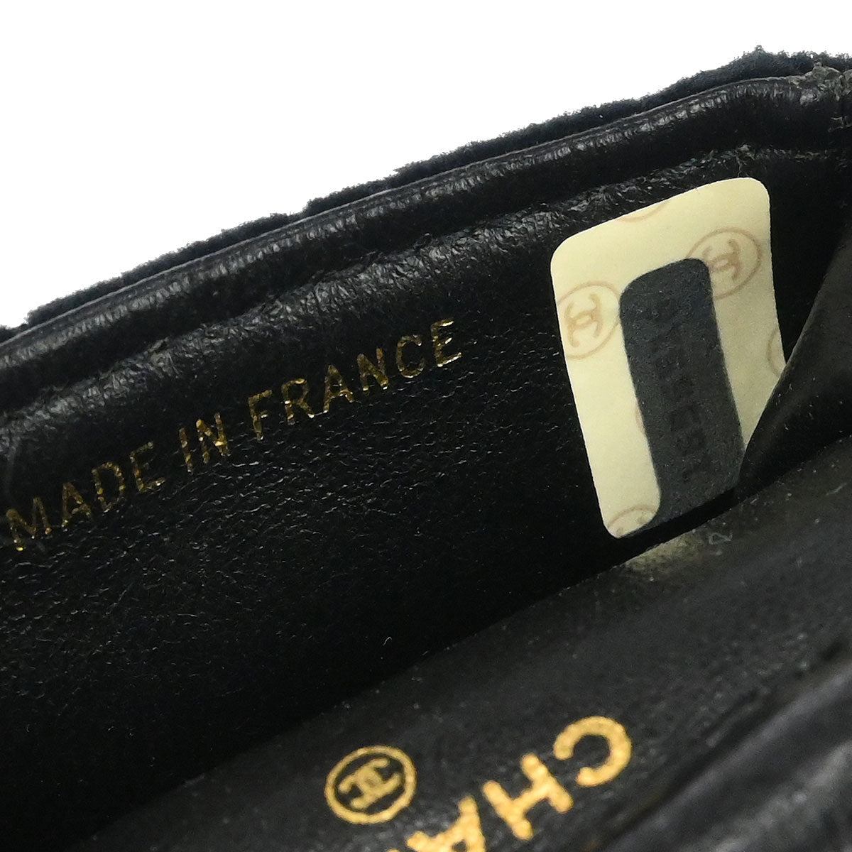 Chanel 1989-1991 Black Velvet Micro Classic Flap Shoulder Bag Pochette