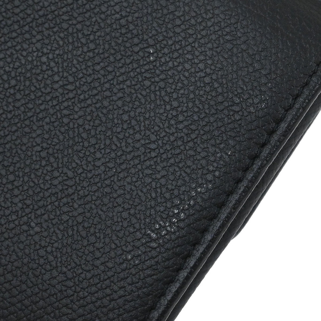 Chanel Calfskin Black Coin Purse Wallet