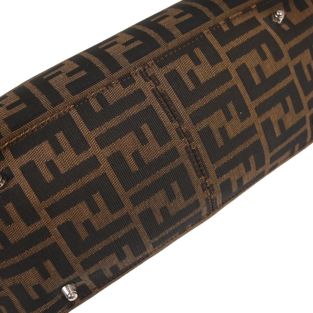 Fendi Brown Zucca Tote Handbag