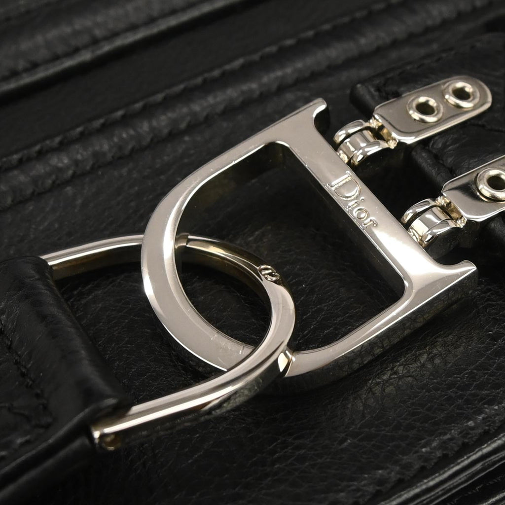 Christian Dior Black Leather Handbag